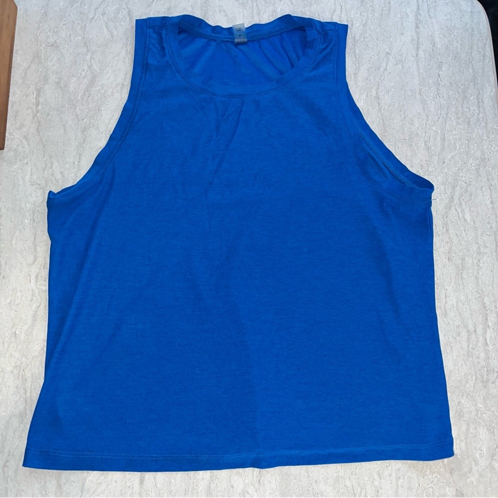 Beyond Yoga Blue Spacedye Tank